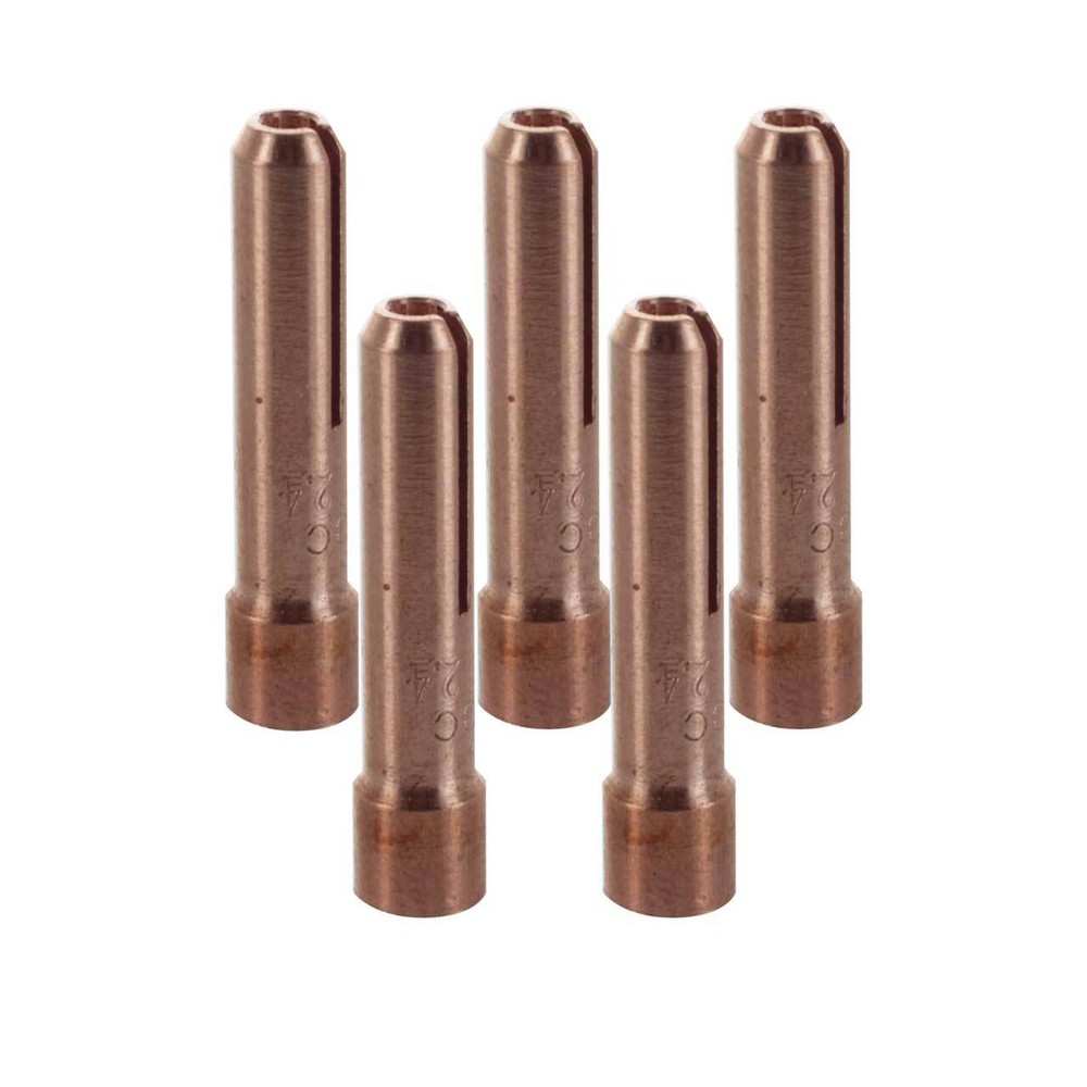 Weldtec 10N24S Collet, 3/32" (2, 4) Stubby, 2 pack