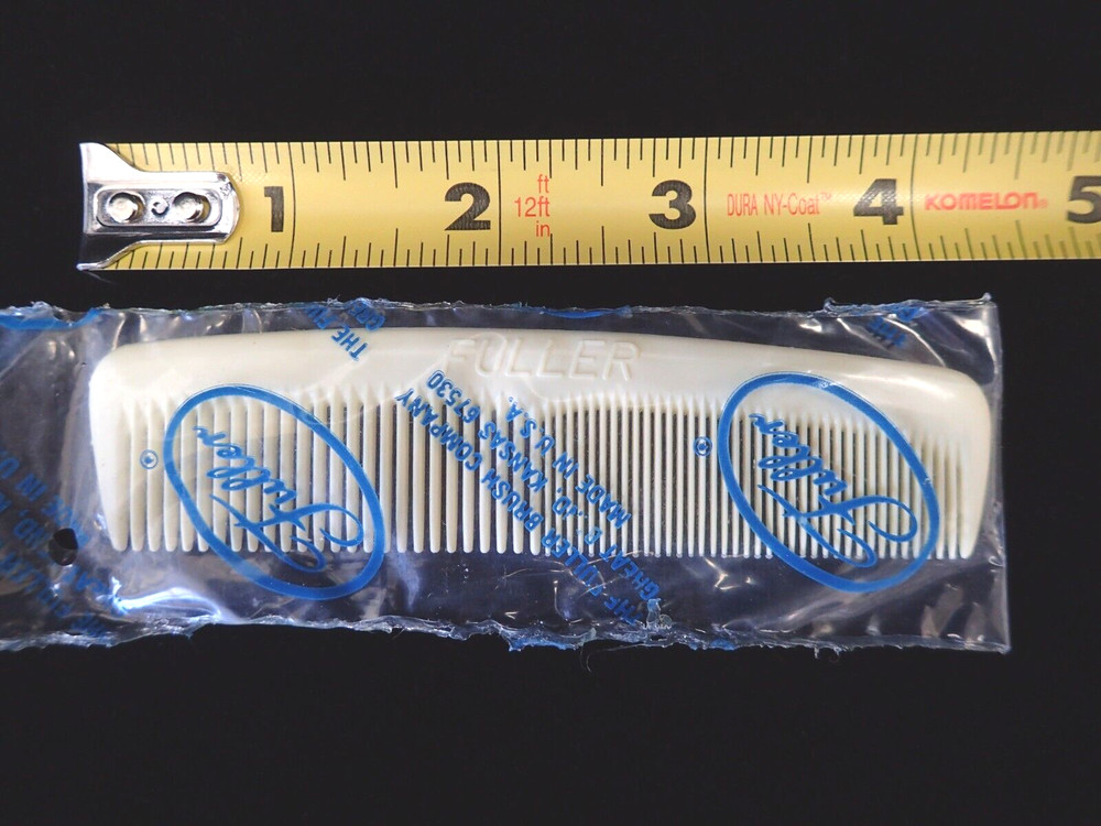 Vintage Fuller  4 1/2 inch Comb. Unused in original packaging.  5 available.