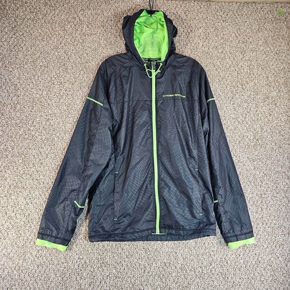 Under Armour Jacket Combine Training Mens Medium Full Zip Lightweight