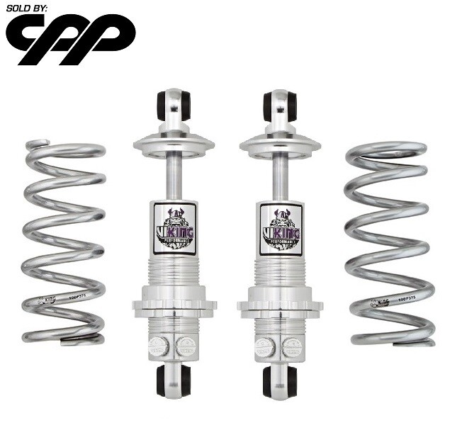Viking Double Adjustable Coilover Coil Over Performance Shocks 400LB Springs