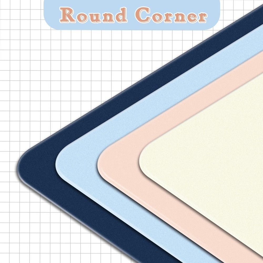 4 Pack Plastic Clipboards Multiple Colors Clip Boards Mixed - White