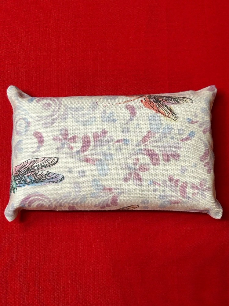 Handmade Pocket Tissue Pack Holder Fabric 3” X 5” Dragonfly