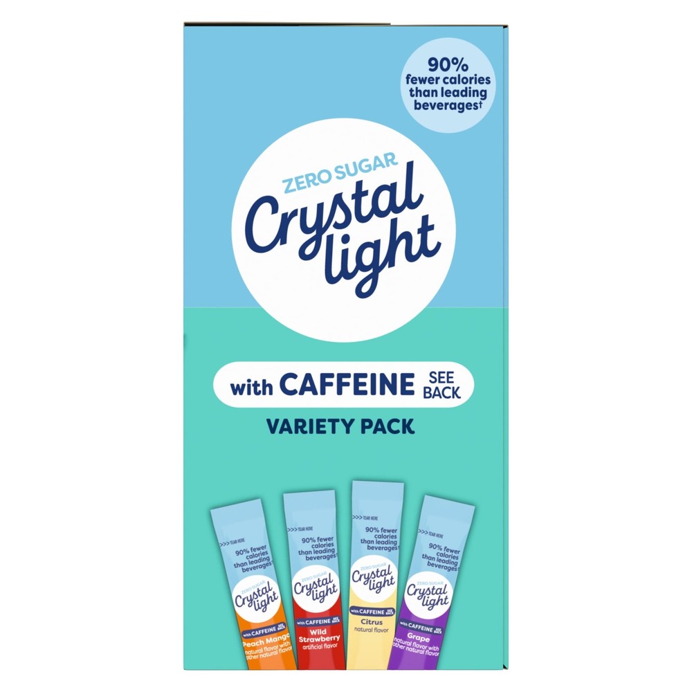 Crystal Light Energizing Variety Pack, 44 ct On-the-Go Packets