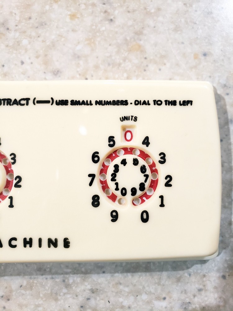 Vintage Adding Machine Sterling Automatic Adding Machine No. 565 With Pick & Box