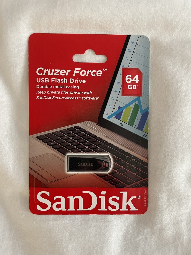 SANDISK Cruzer Edge Force USB Flash Drive Memory Stick Storage MULTIPLE SIZES