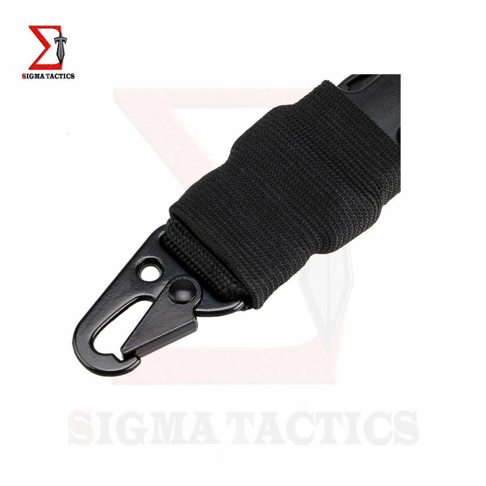 One Single 1 Point Sling Tactical Adjustable Bungee Rifle Gun Sling Strap System