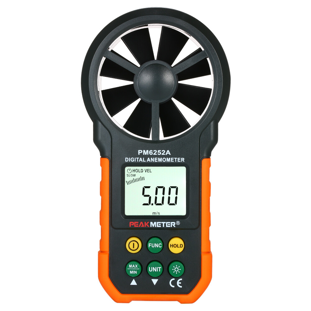 Wind PEAKMETER Handheld Anemometer Portable Wind Speed Meter CFM Meter C5O3