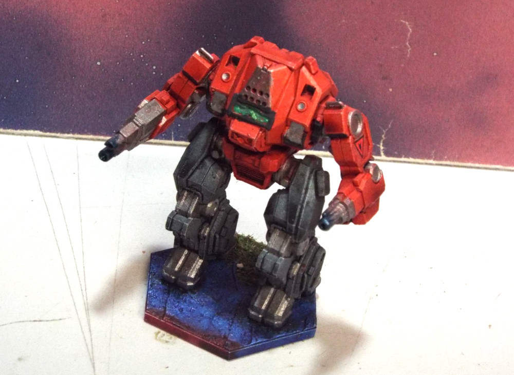 BATTLETECH SUMMONER MECH (3D RESIN, PAINTED)