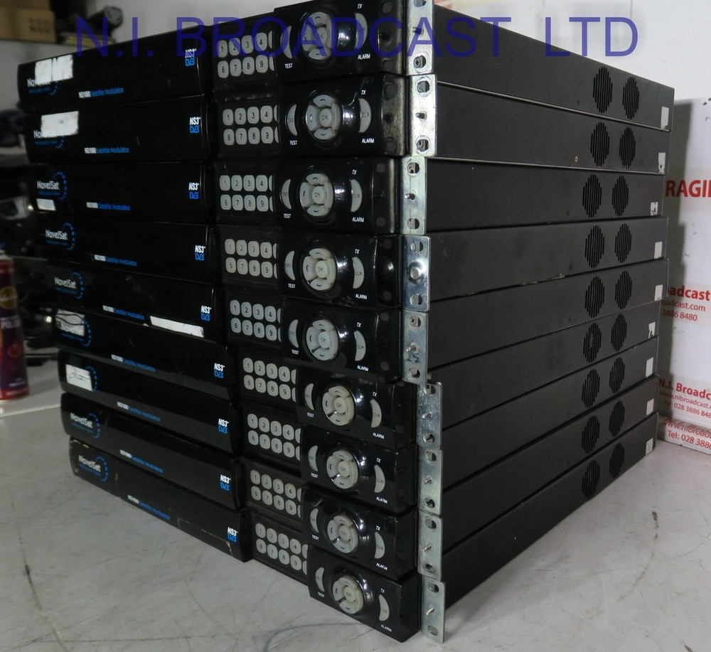 Novelsat ns1000 satellite modulator , Gbe IF, ASI etc