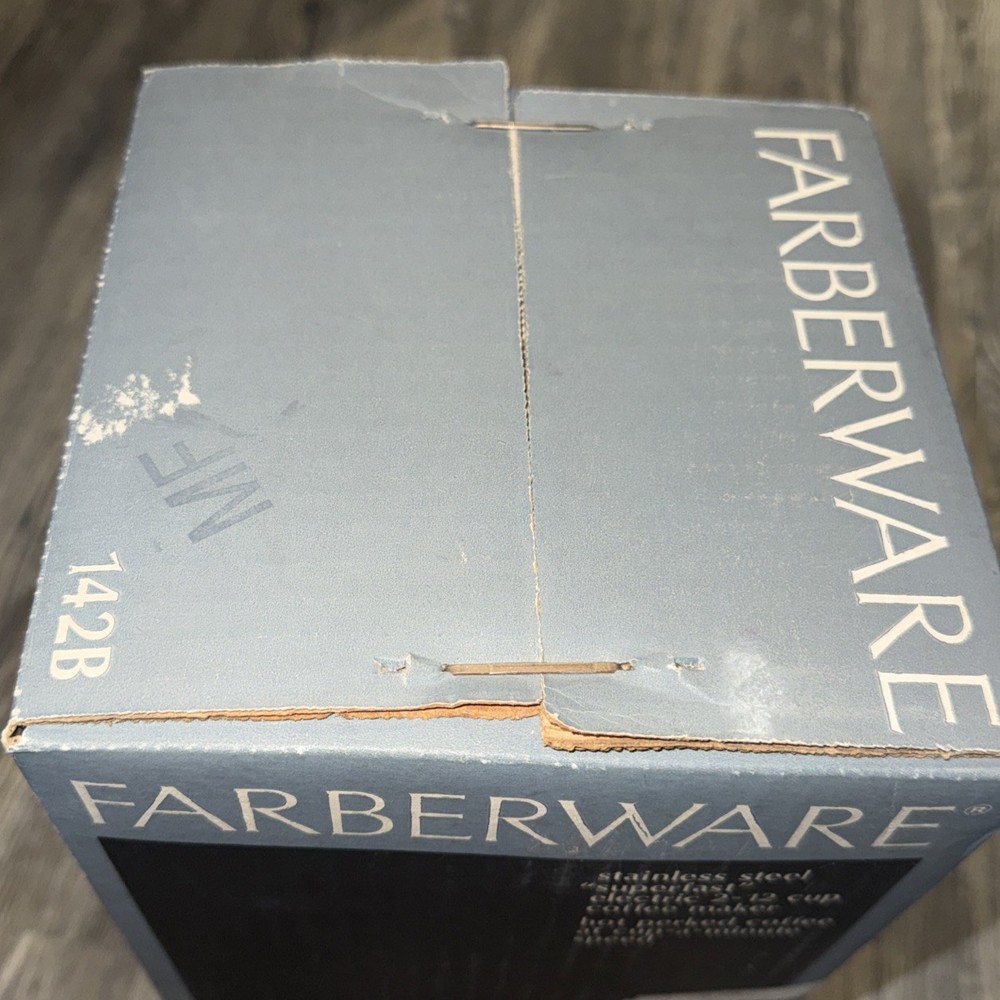 NEW Farberware Coffee Percolator 12 Cup Superfast #142B
