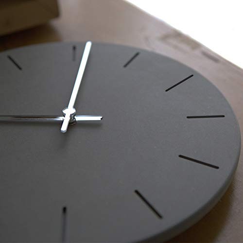 Modern Minimalist Concrete Collection Silent Wall Clock