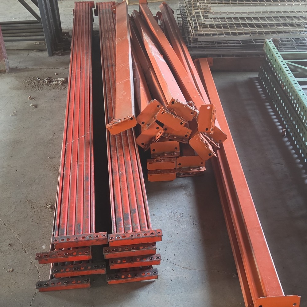 Pallet Racking Uprights, Beams, Wire Decking Industrial Storage