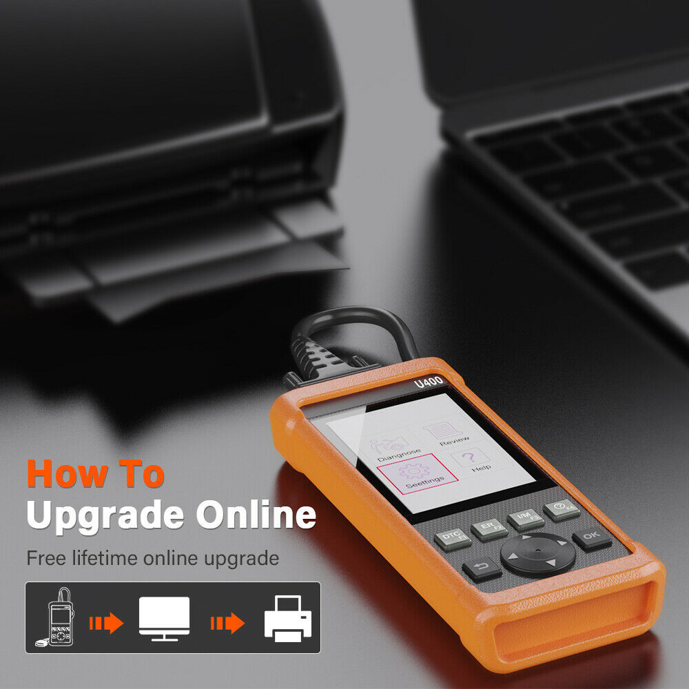 LAUNCH U400 OBD2 Scanner Code Reader Injection ENGINE System OIL EPB Diagnostic