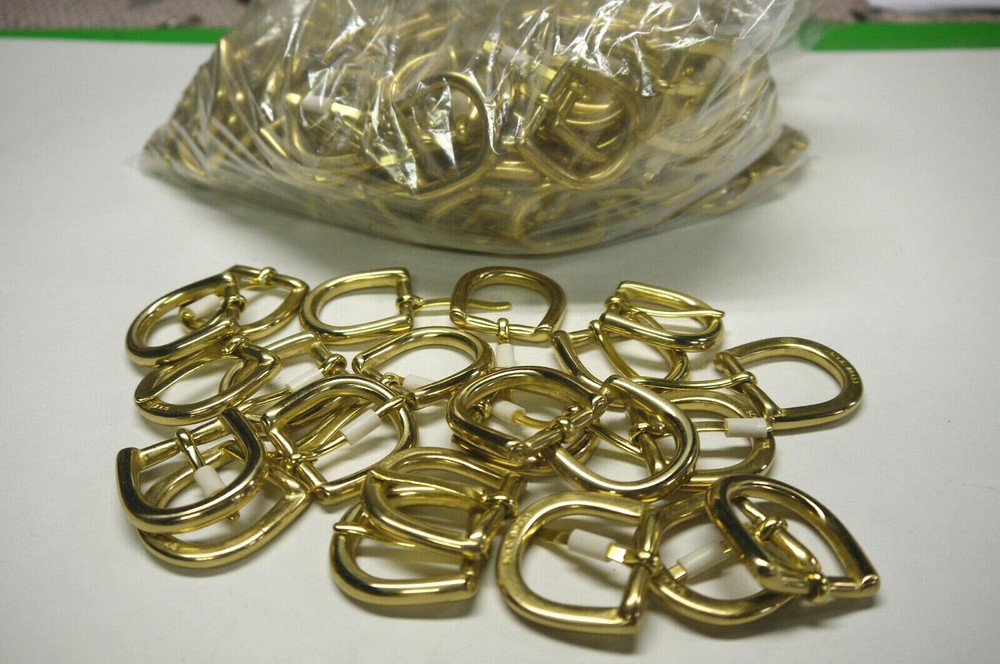 Wholesale Solid brass Buckle. 7/8" for (25) pieces.
