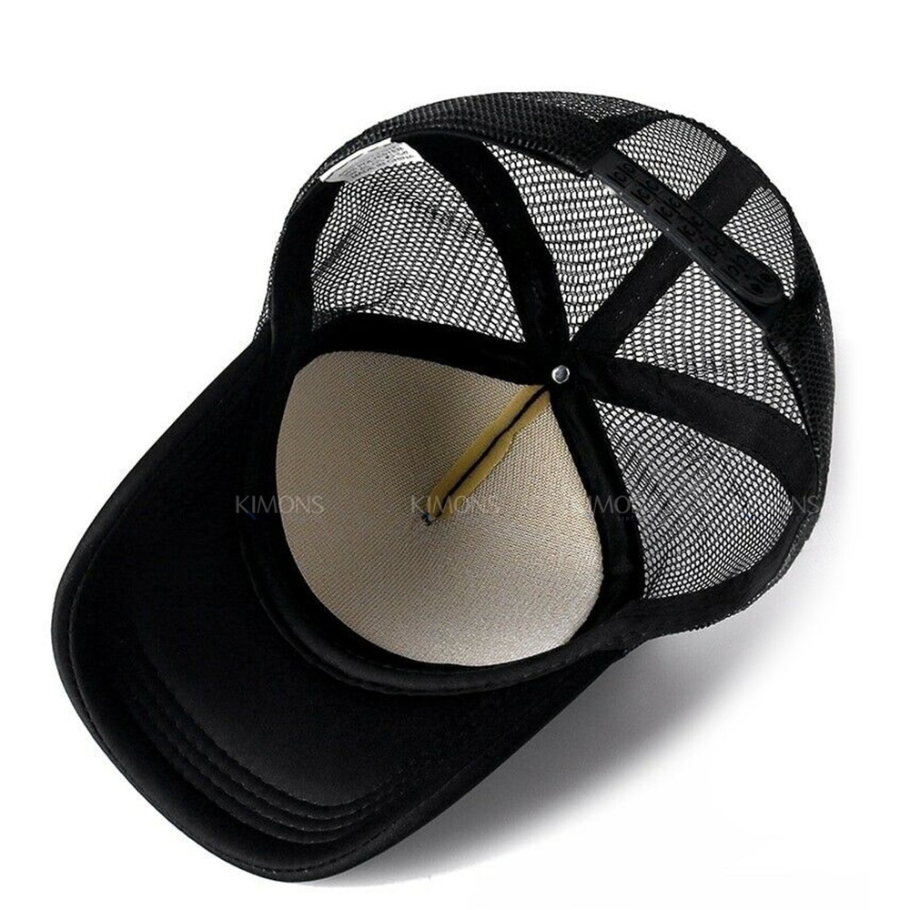 Trucker Hat Foam Mesh Baseball Cap Snapback Adjustable Plain Solid Men Hats Caps