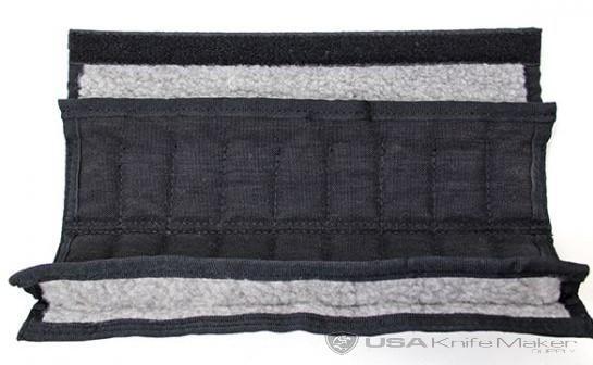 Cordura Black Canvas - Folder Knife Case K5B 16pack Medium