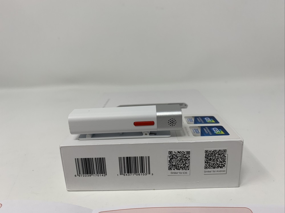 SabineTek SmartMike+ Wireless Lavalier Microphone For IPhone & Android White