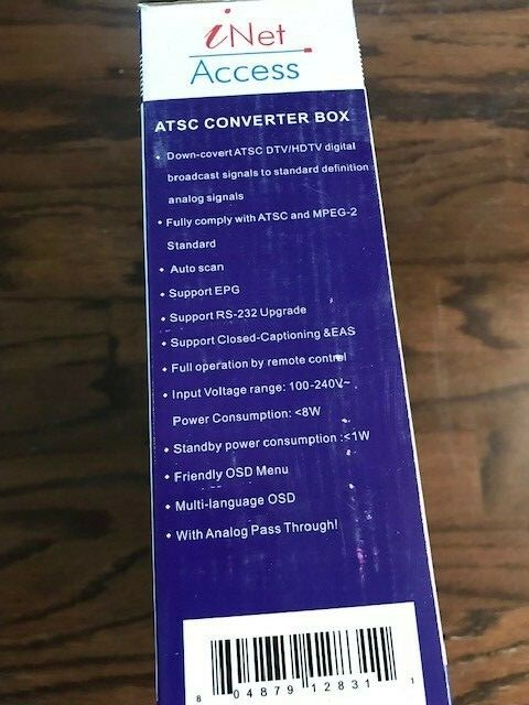 inet access digital tv converter box