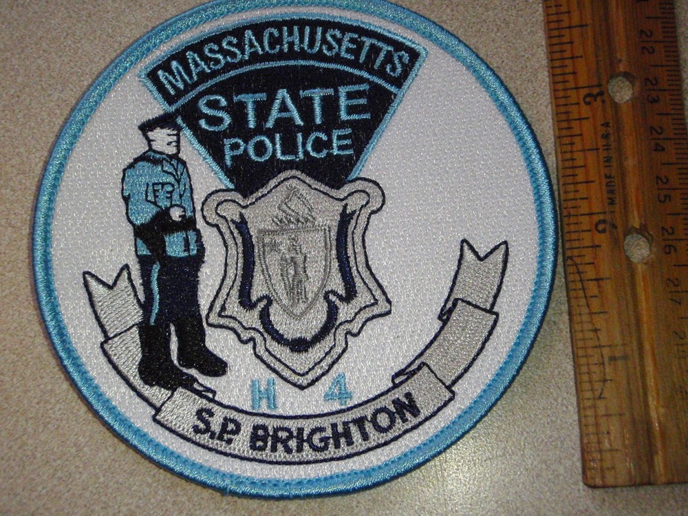 Massachusetts state trooper sp Brighton barracks  A 4
