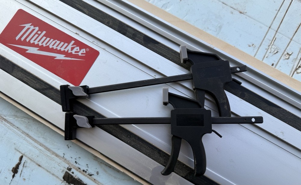 Milwaukee Track Saw Rail Clamps