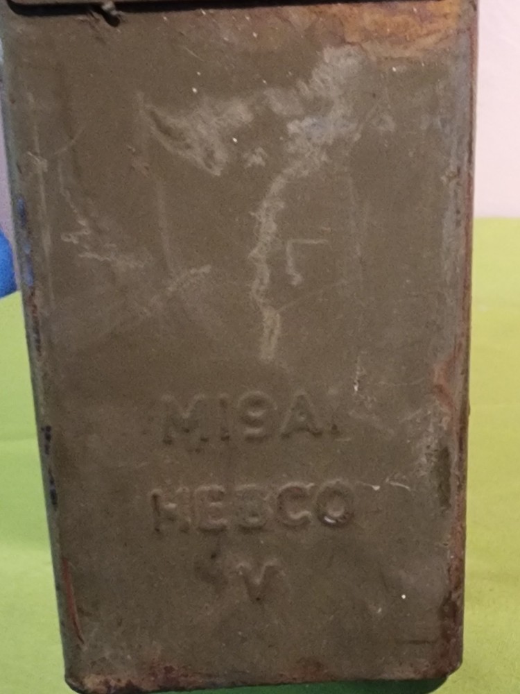 Vintage Military Ammo Box