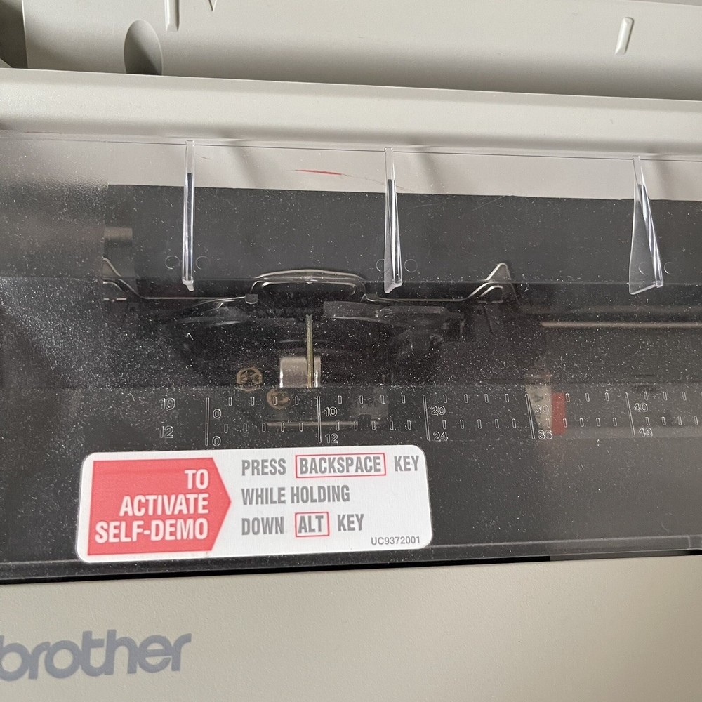 Brother Correctronic GX-6750 Electronic Typewriter Tested & Works