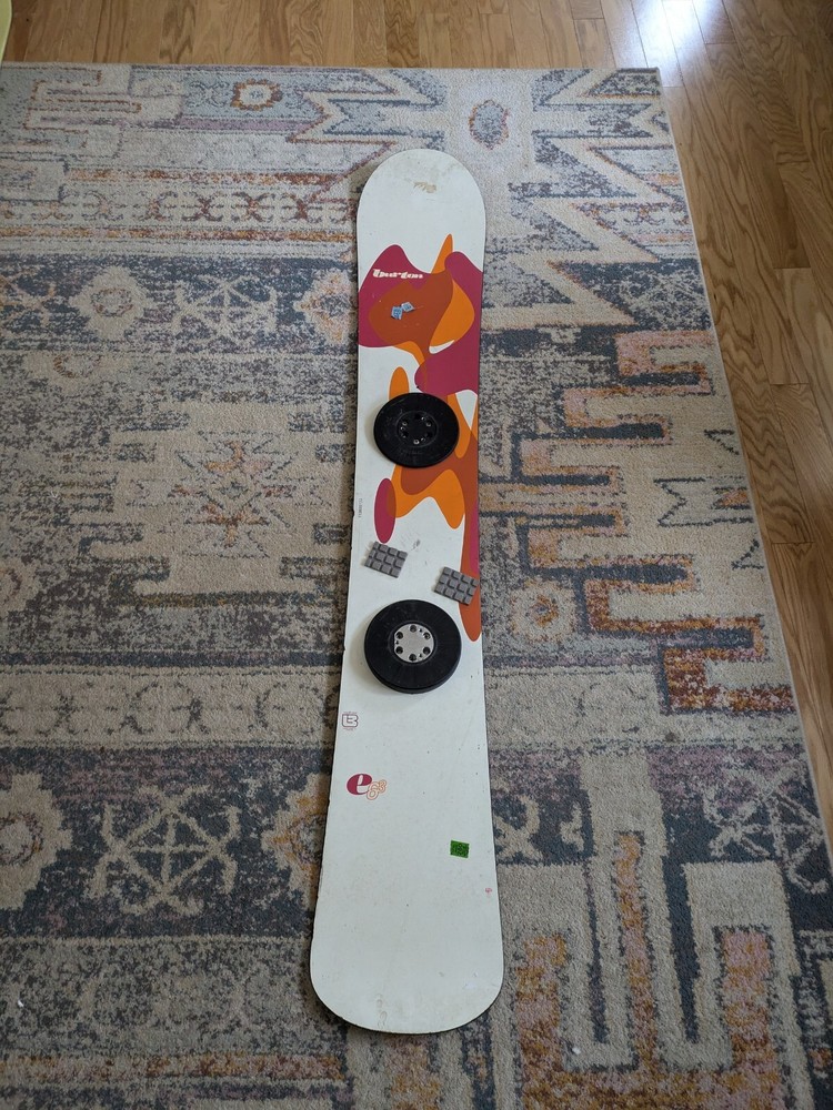 Burton e63 E deck 162cm Alpine Board Snowboard Vintage Asymmetrical Surf Style