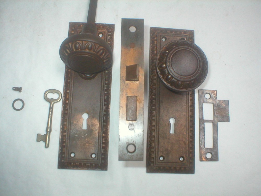Antique Victorian Era Door Hardware