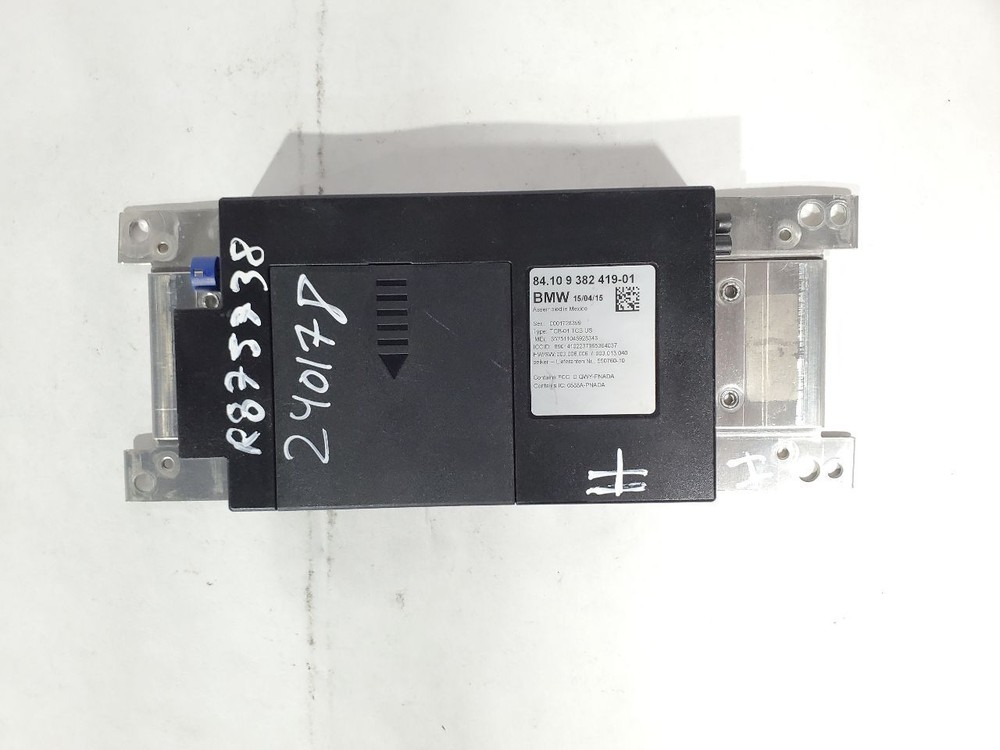 Used Telematics Interface Module fits: 2016 Bmw X3 Communication telematics cont