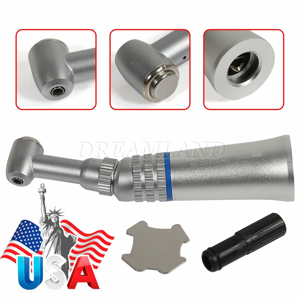 SKYSEA Dental 1:1 Slow Low Speed Handpiece Contra Angle Push Button E-Type