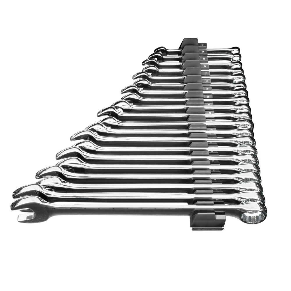 Ernst Wrench Pro 20 Tool Spanner Storage Organiser Black 5400