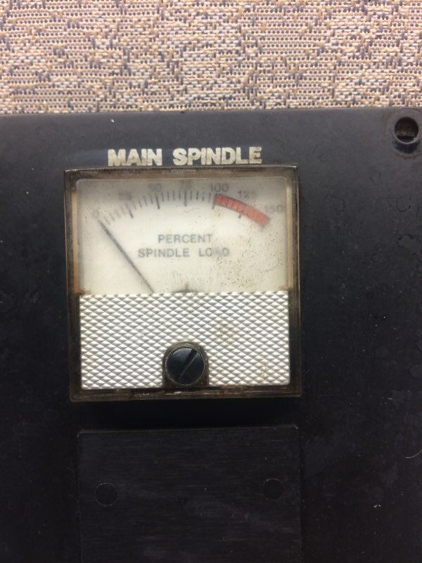 3-525-0990A Cincinnati Milacron Panel MPG Pulse Generator & Load Meter.