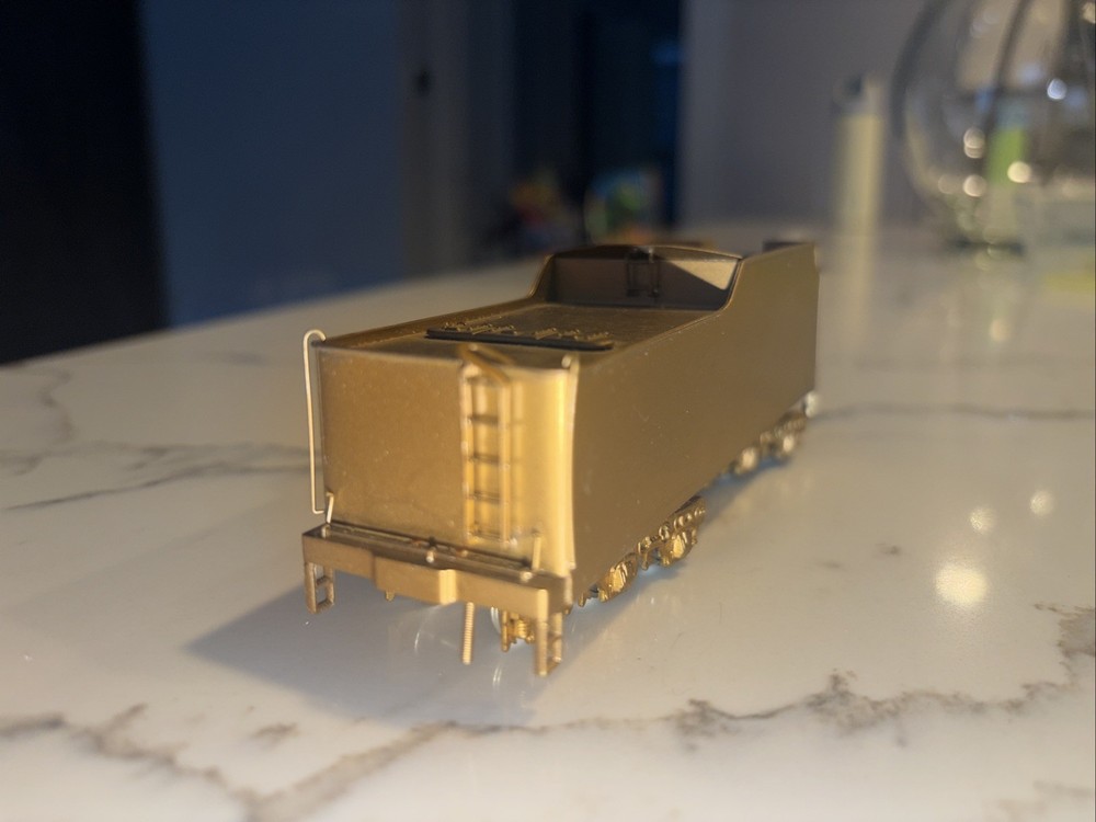 HO BRASS TENDER ONLY EXCELLENT CONDITION Unknown Brand