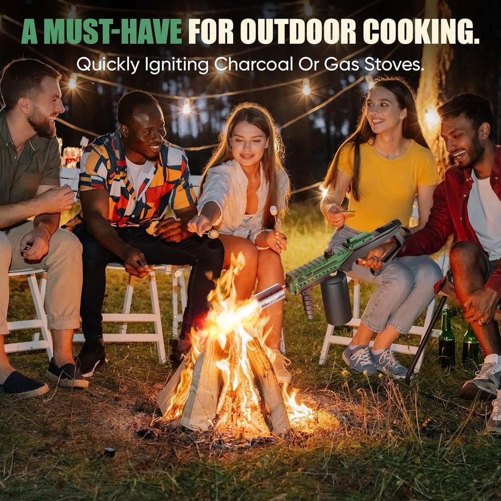 Durable Adjustable Propane Torch - Perfect for Grillmasters & DIY Projects