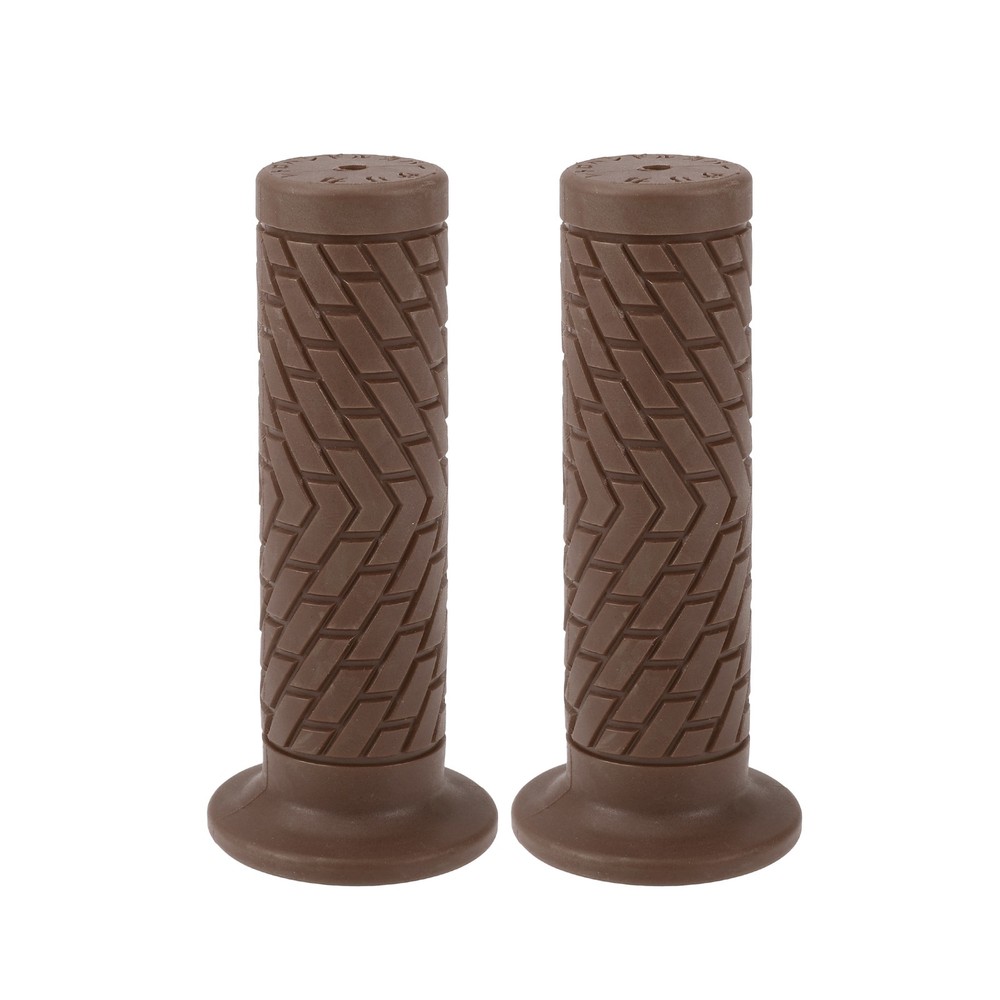 Motorcycle Knobs 7/8" 22mm Handlebar Cover TPU Dark Brown