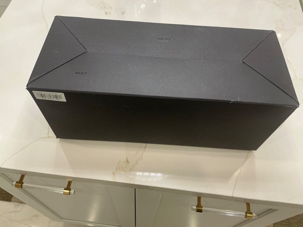 Wolf Watch Winder Cub Black EMPTY BOX w/ Dust Cover- Model 461203