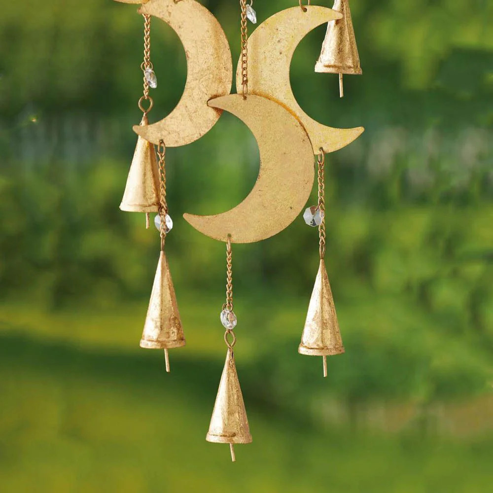 Crystal Moon Wind Chime