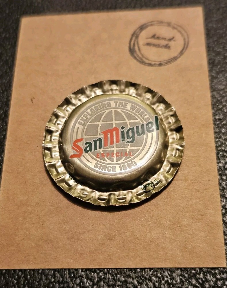 BOTTLE CAP FRIDGE MAGNET SAN MIGUEL