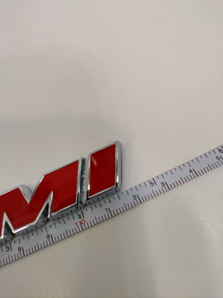 Slanted HEMI Emblem Challenger Dodge