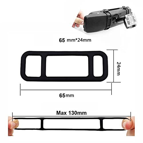 10 Pack Mirror Dash Cam Mounting Straps Replacement Mount Elastic Rubber Band
