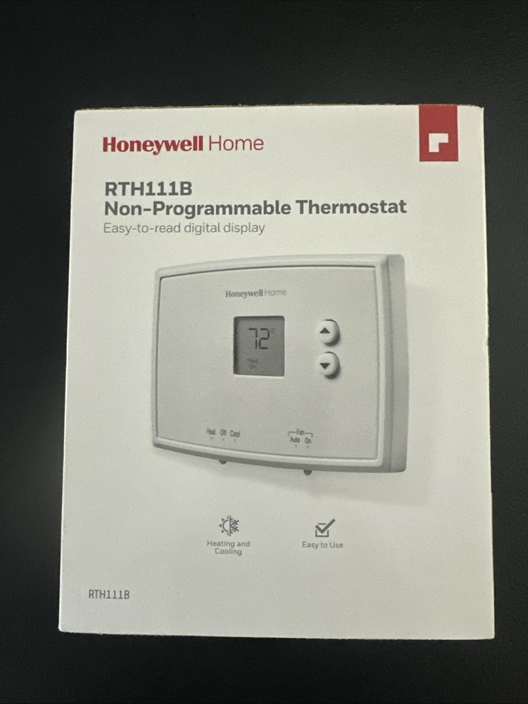 Honeywell RTH111B Non-Programmable Thermostat White