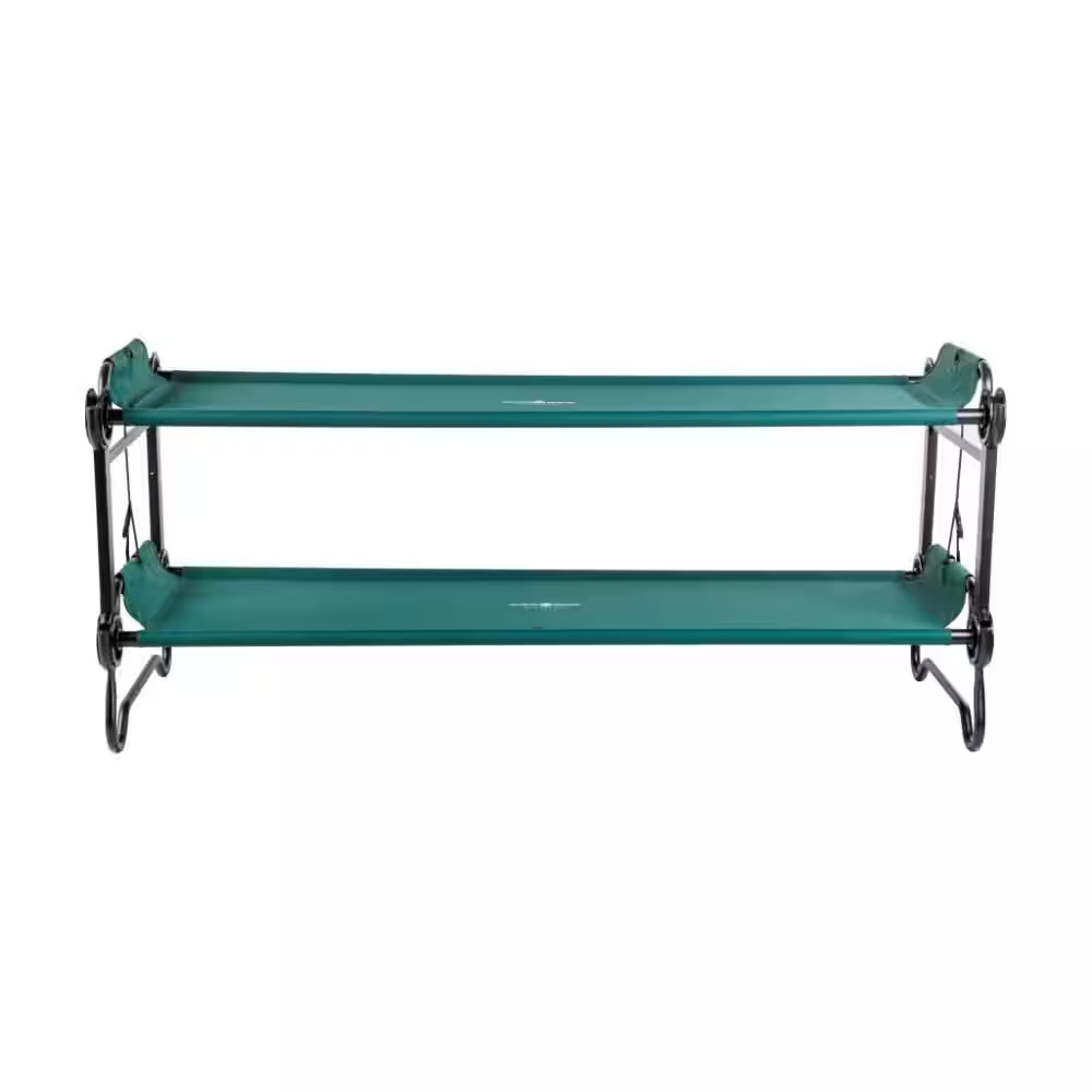 Large Portable Bunkable Green Cot System