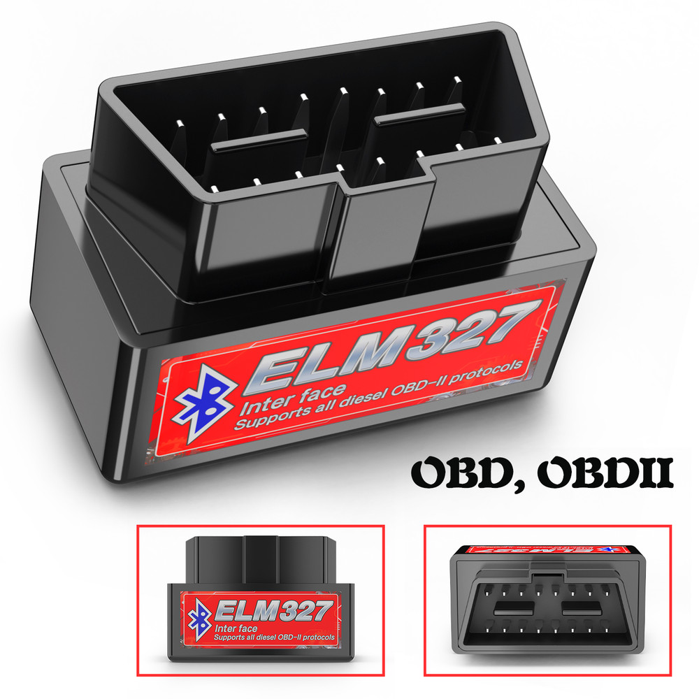 ELM327 V2.1 Bluetooth OBD2 Code Reader For Android Torque Super Diagnostic New