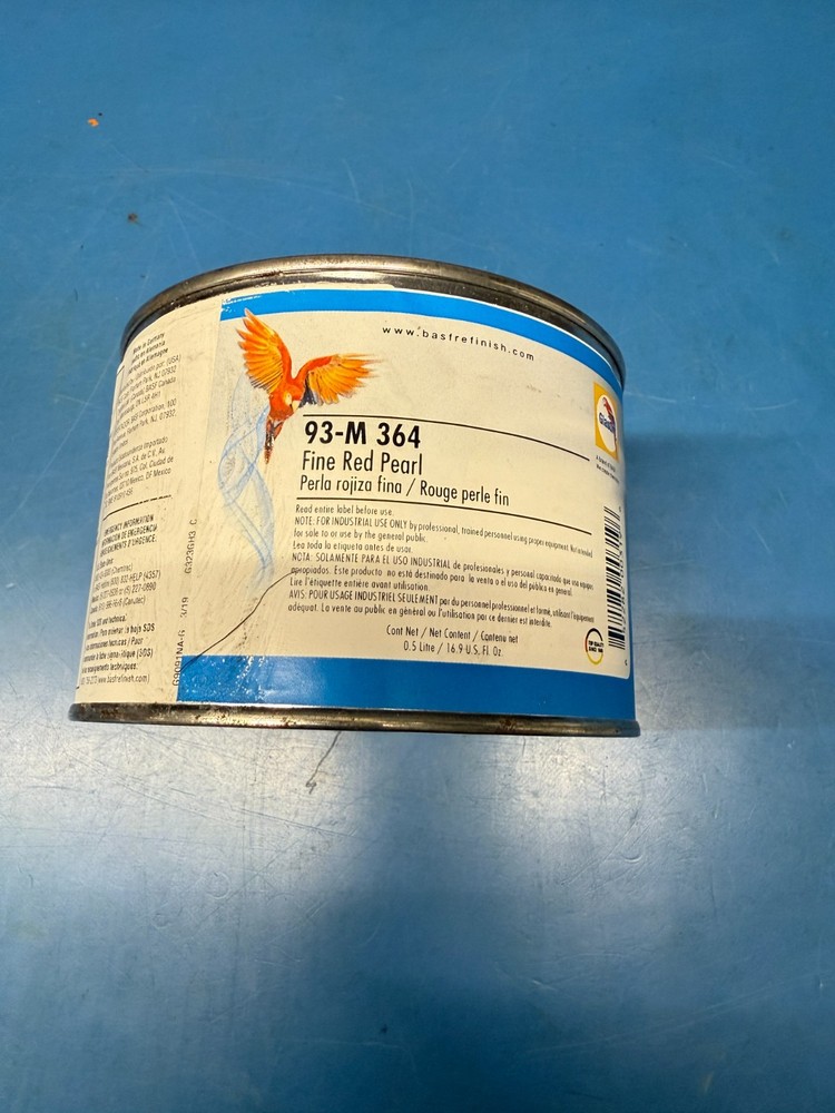 BASF Glasurit 93-M364 Fine Red Pearl .5L