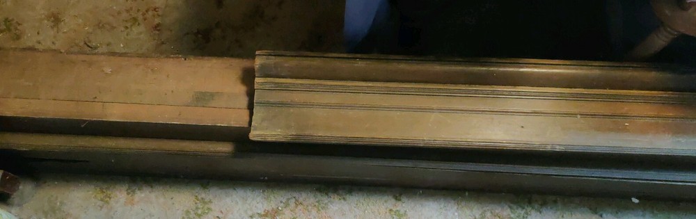 Antique Solid Oak Pocket Doors from Mansion