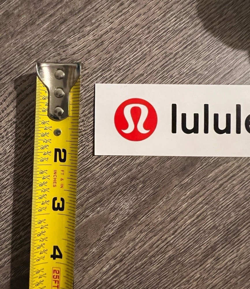 2 Lululemon Stickers