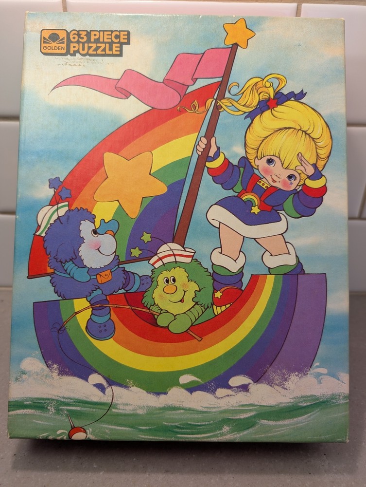 RAINBOW BRITE PUZZLE 63 PIECE VINTAGE 1983