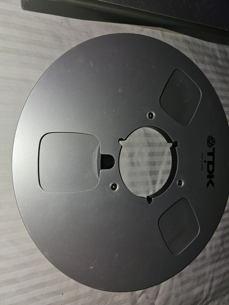 Original TDK x 10.5” Metal Reel