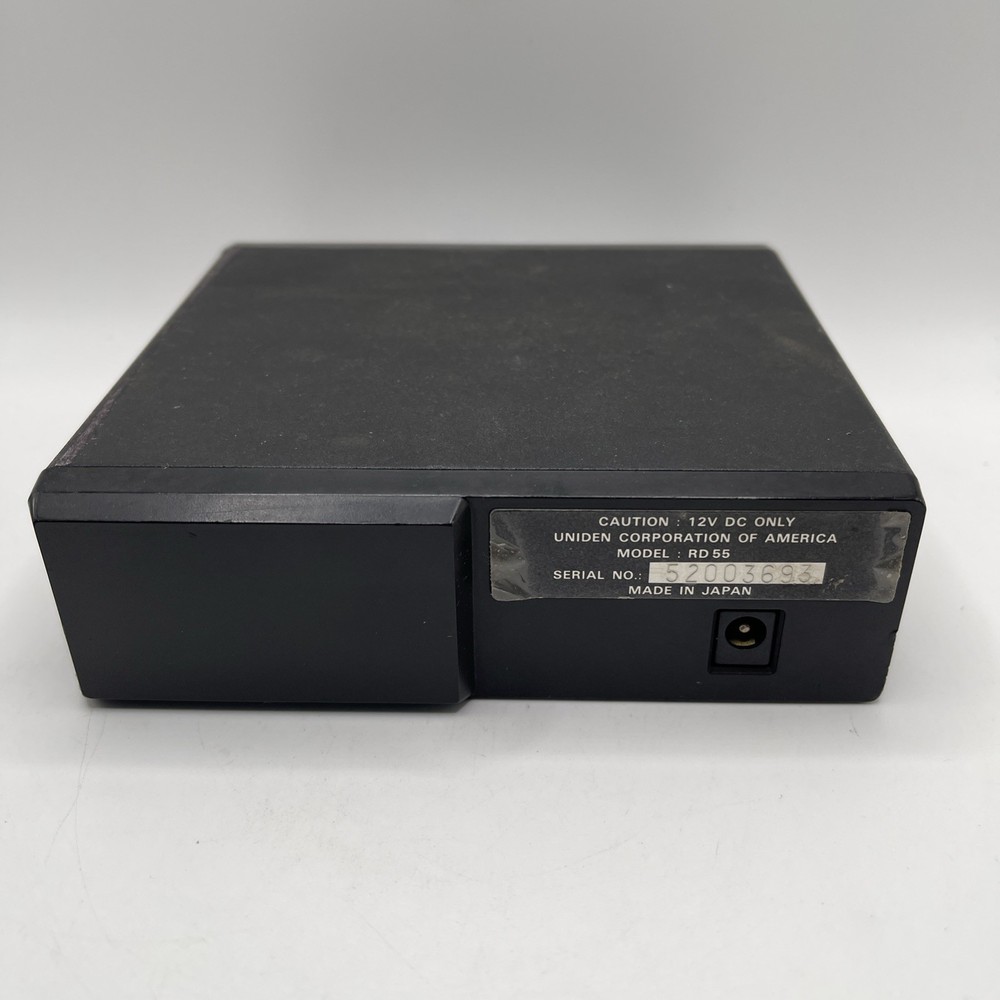 UNIDEN RD-55 Superheterodyne Radar Detector
