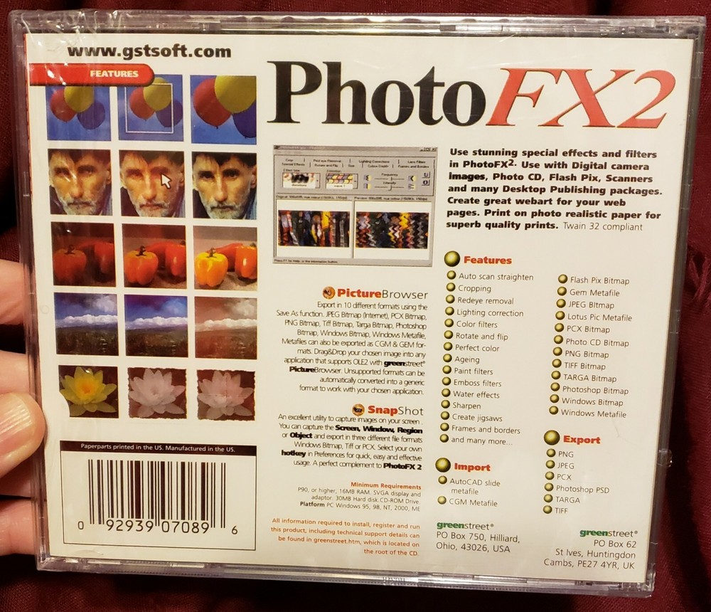 Windows Photo art creater Fx2 Cd Rom software new (3)
